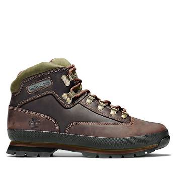 Timberland Férfi Classic Bőr Euro Hiker Túrabakancs Barna